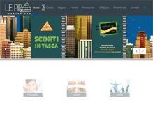 Tablet Screenshot of centrolepiramidi.it